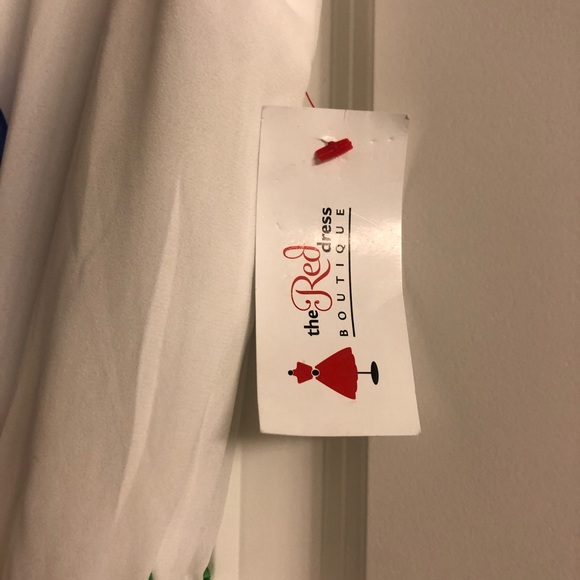 Red dress boutique romper size small - Picture 5 of 6